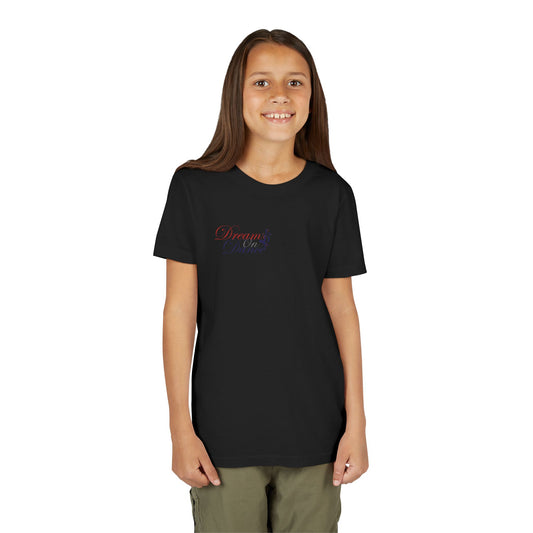 Youth Tee — 'Dreamer Dancer' Ballet Script Graphic