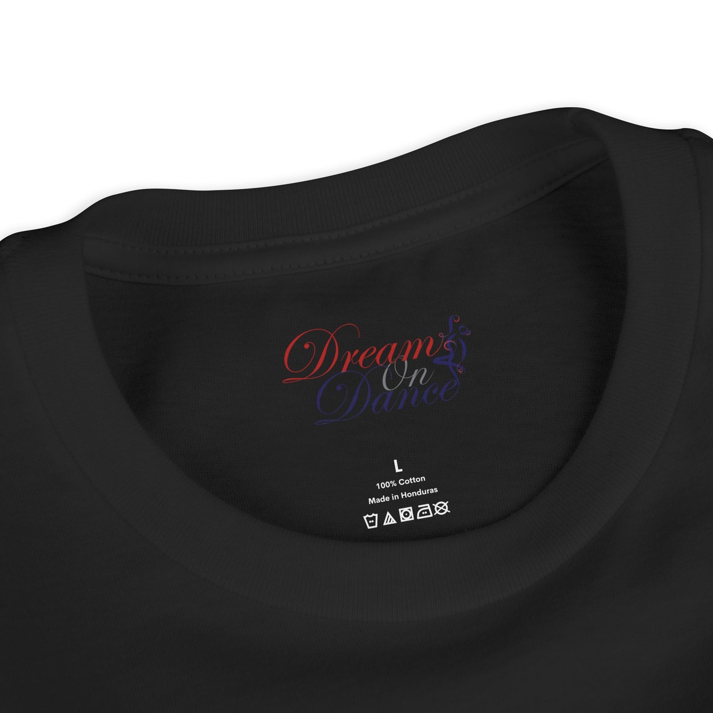 Youth Tee — 'Dreamer Dancer' Ballet Script Graphic