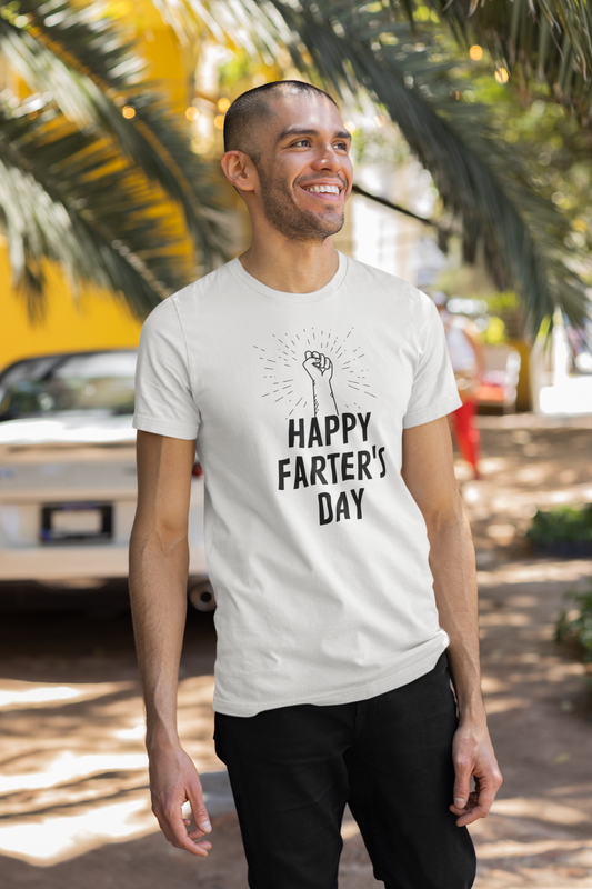 Happy Farters Day | Happy Fathers Day | Unisex Short Sleeve Tee