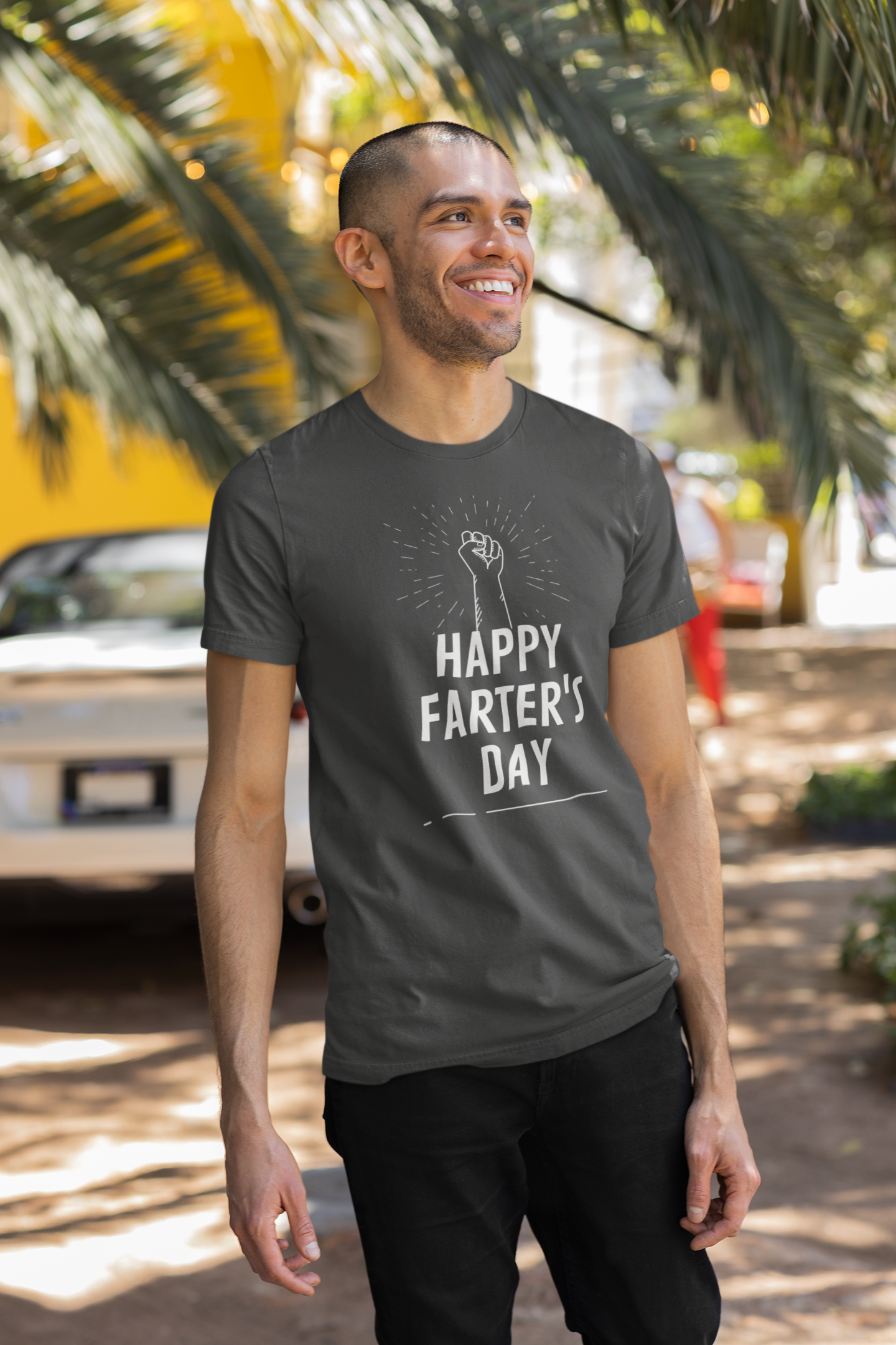 Happy Farters Day | Happy Fathers Day | Unisex Short Sleeve Tee