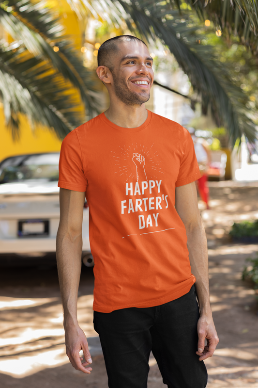 Happy Farters Day | Happy Fathers Day | Unisex Short Sleeve Tee