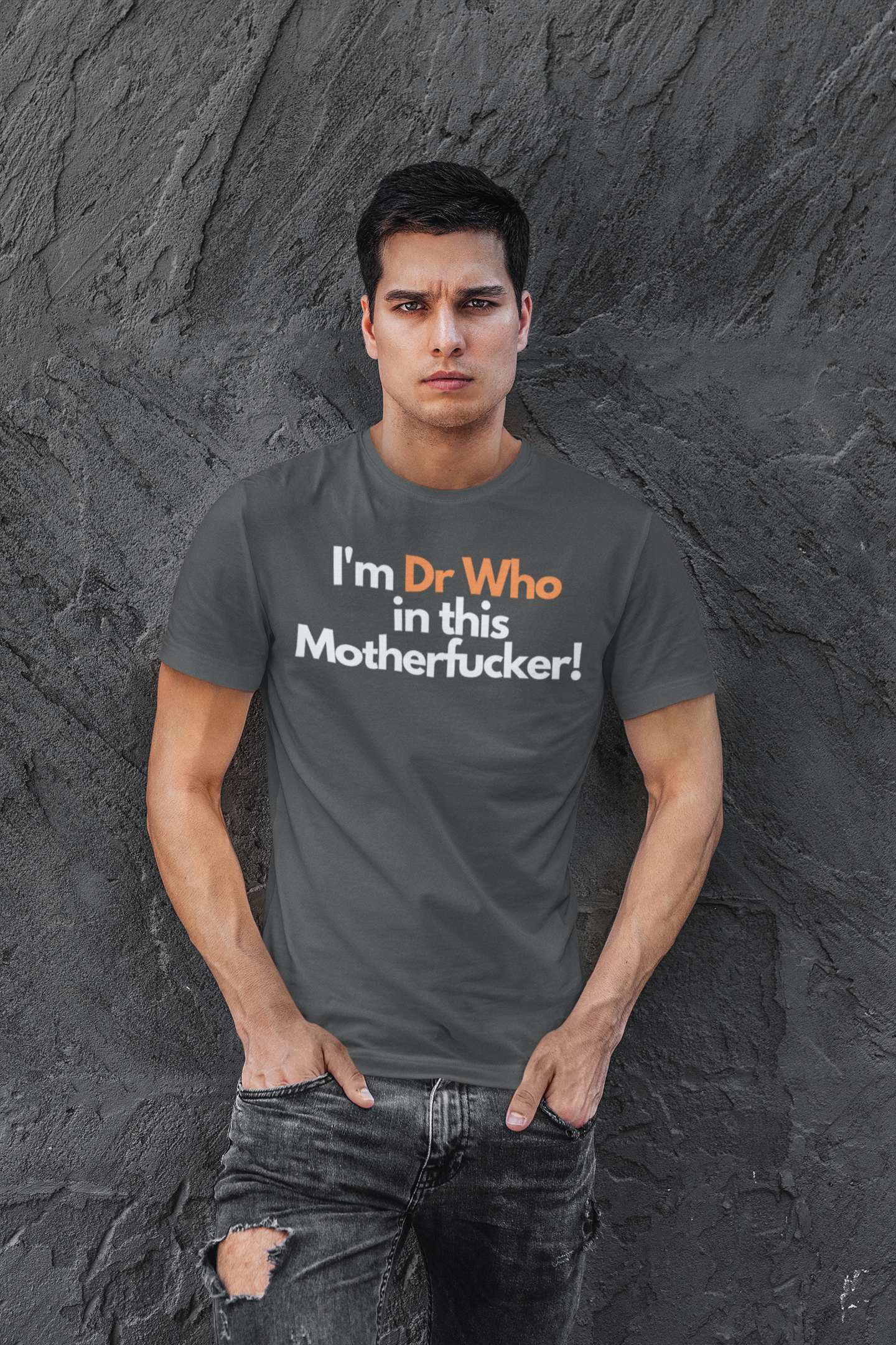 I'm Dr Who In This Motherfucker! Unisex Short Sleeve Tee