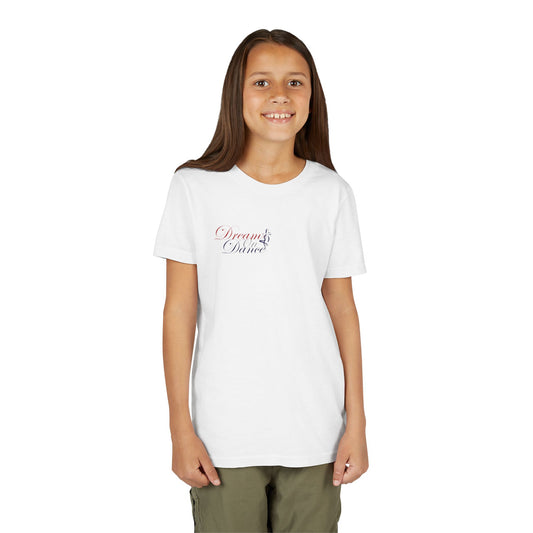 Youth Tee — 'Dreamer Dancer' Ballet Script Graphic