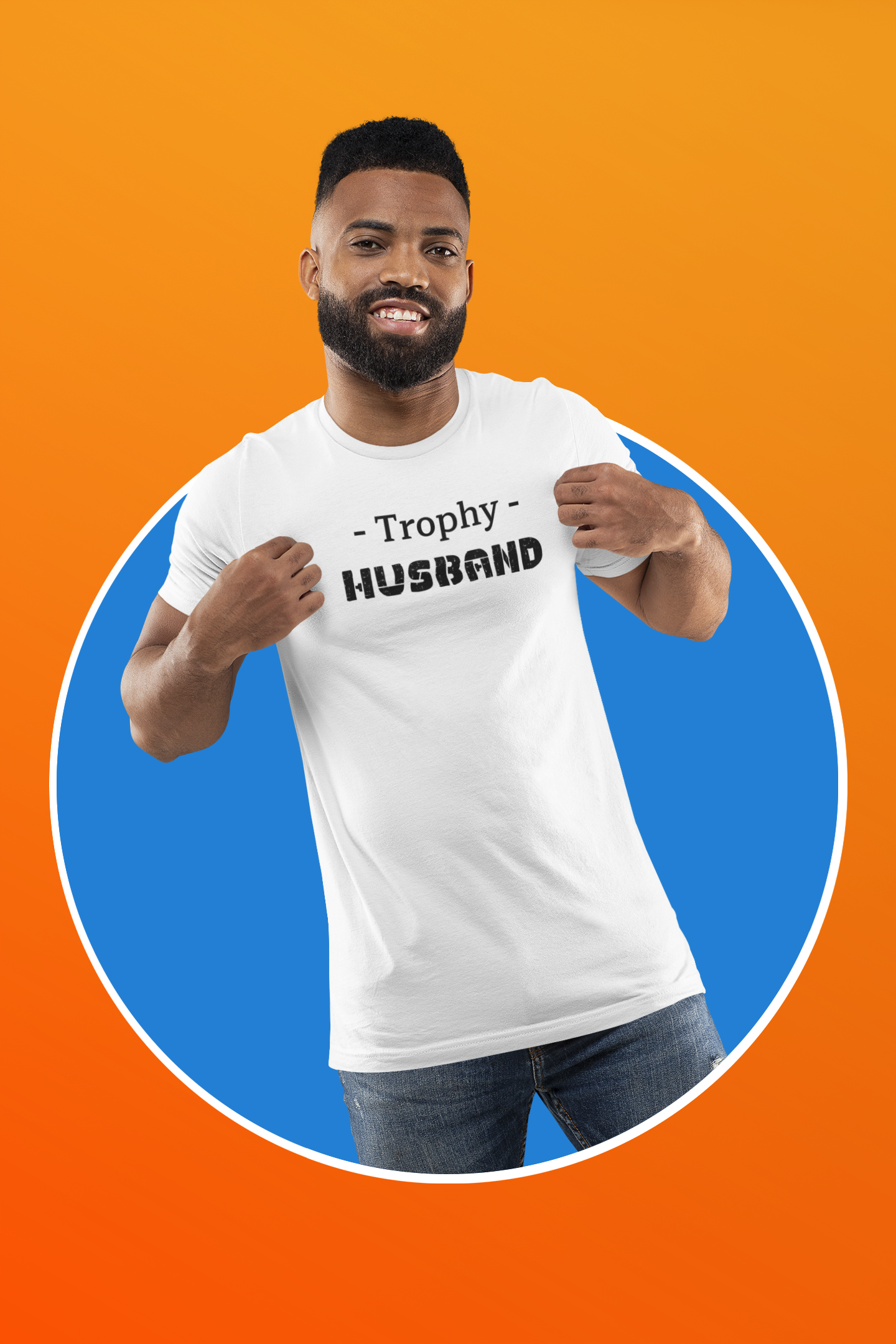 Trophy Husband Short Sleeve Tee