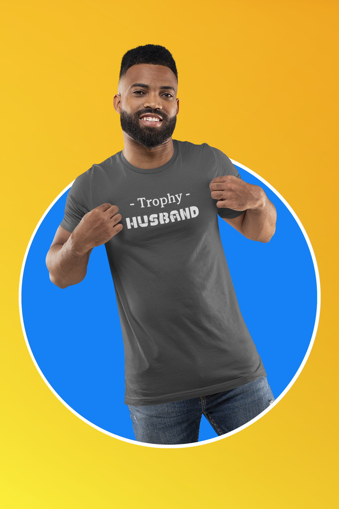 Trophy Husband Short Sleeve Tee