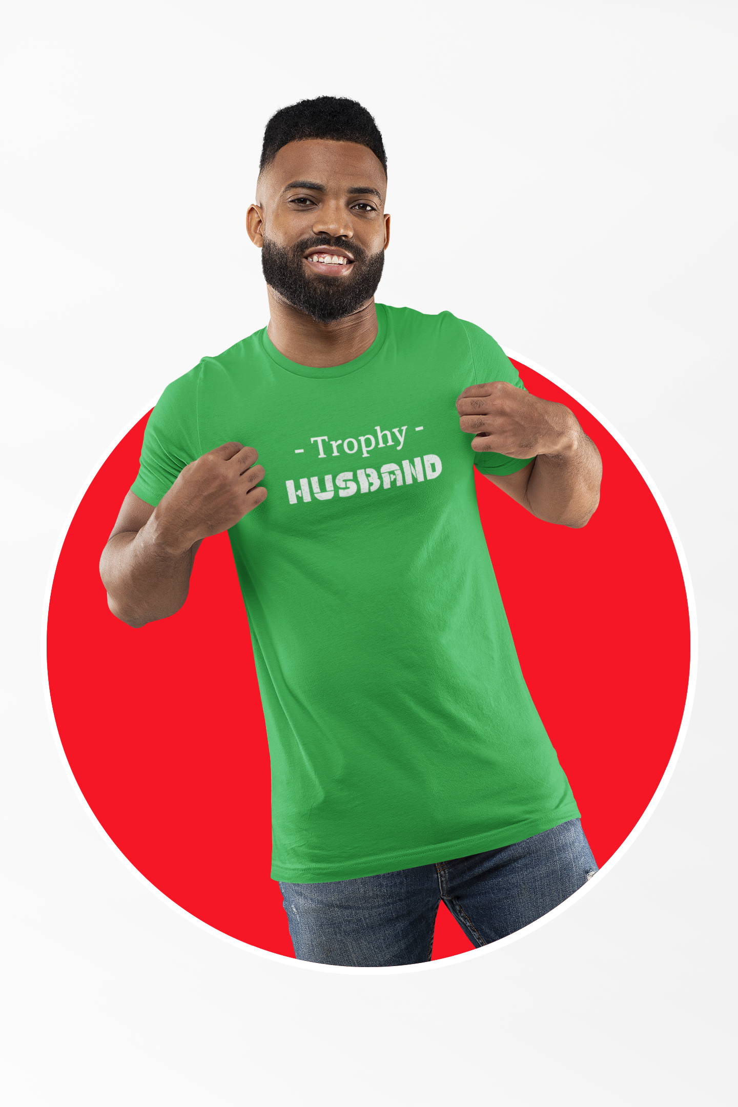 Trophy Husband Short Sleeve Tee