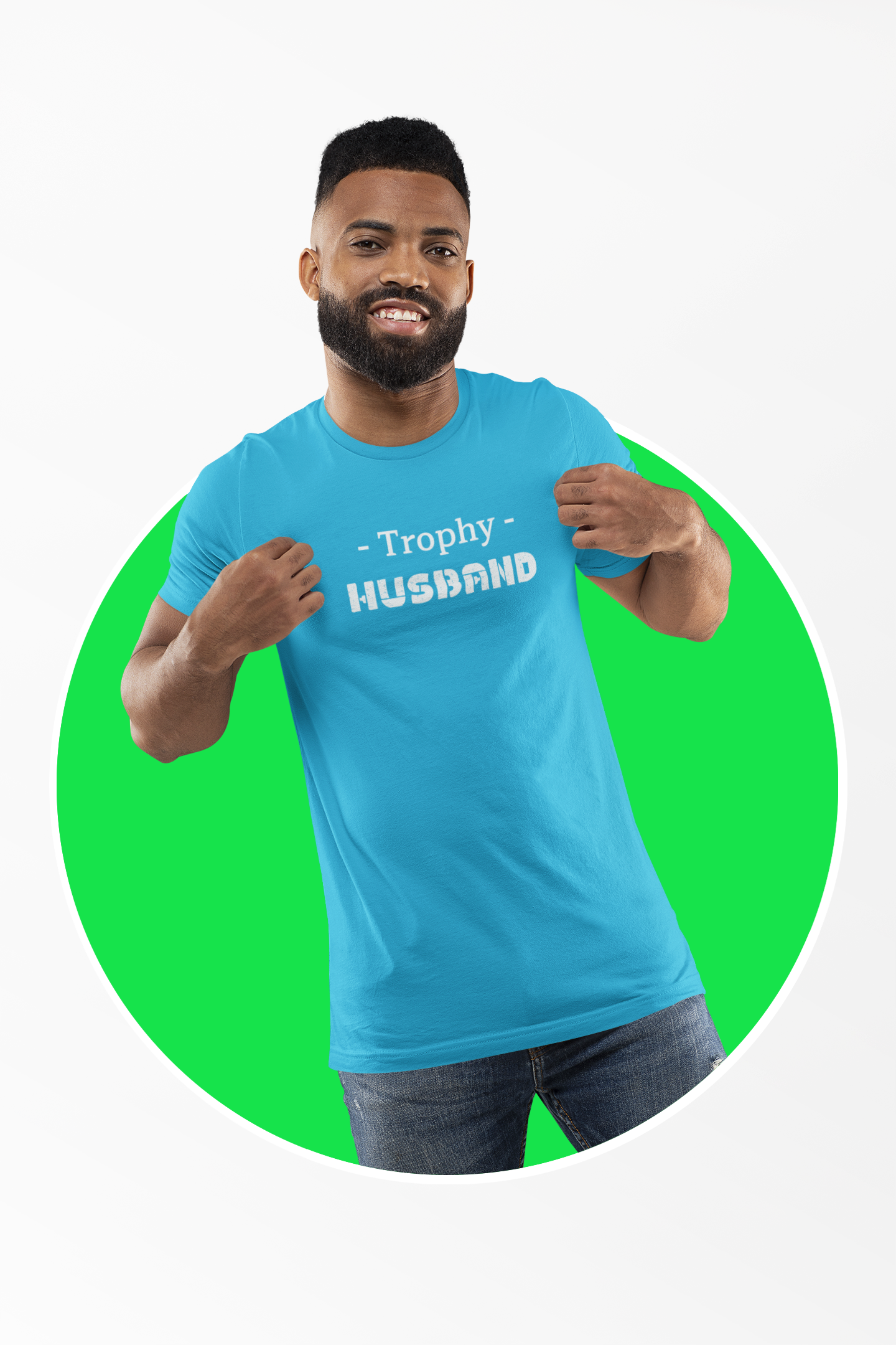 Trophy Husband Short Sleeve Tee