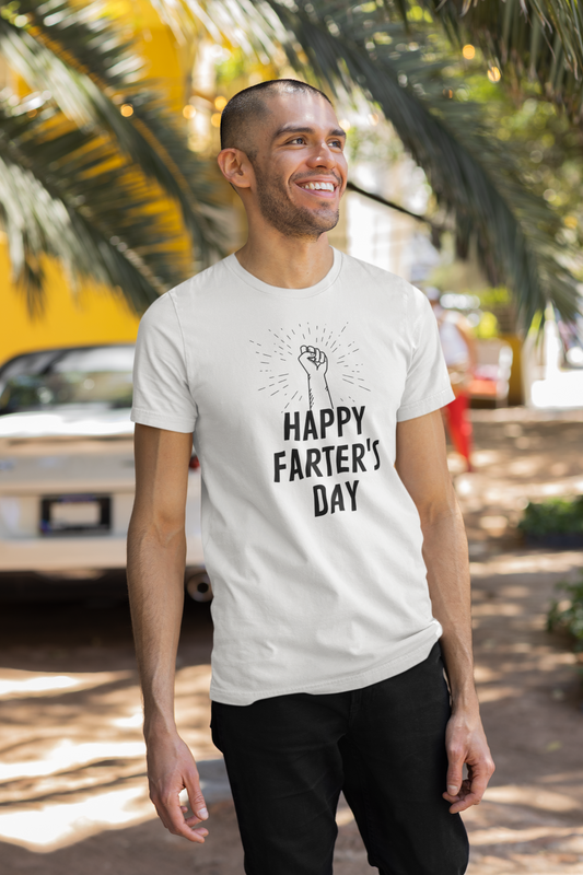 Happy Farters Day | Happy Fathers Day |  Unisex Short Sleeve Tee