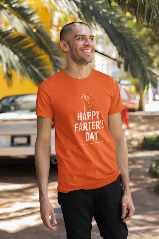 Happy Farters Day | Happy Fathers Day |  Unisex Short Sleeve Tee