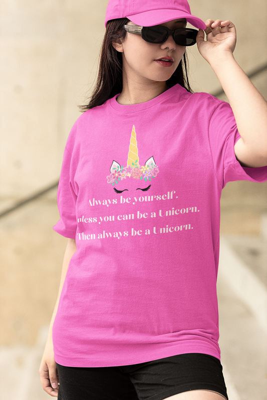 Always Be Yourself | Unicorn | Unisex Short Sleeve Tee