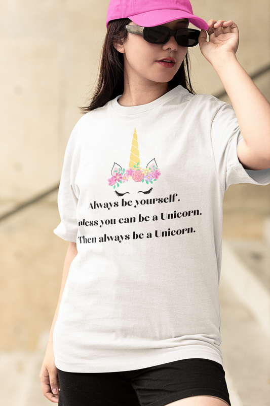 Always Be Yourself | Unicorn | Unisex Short Sleeve Tee