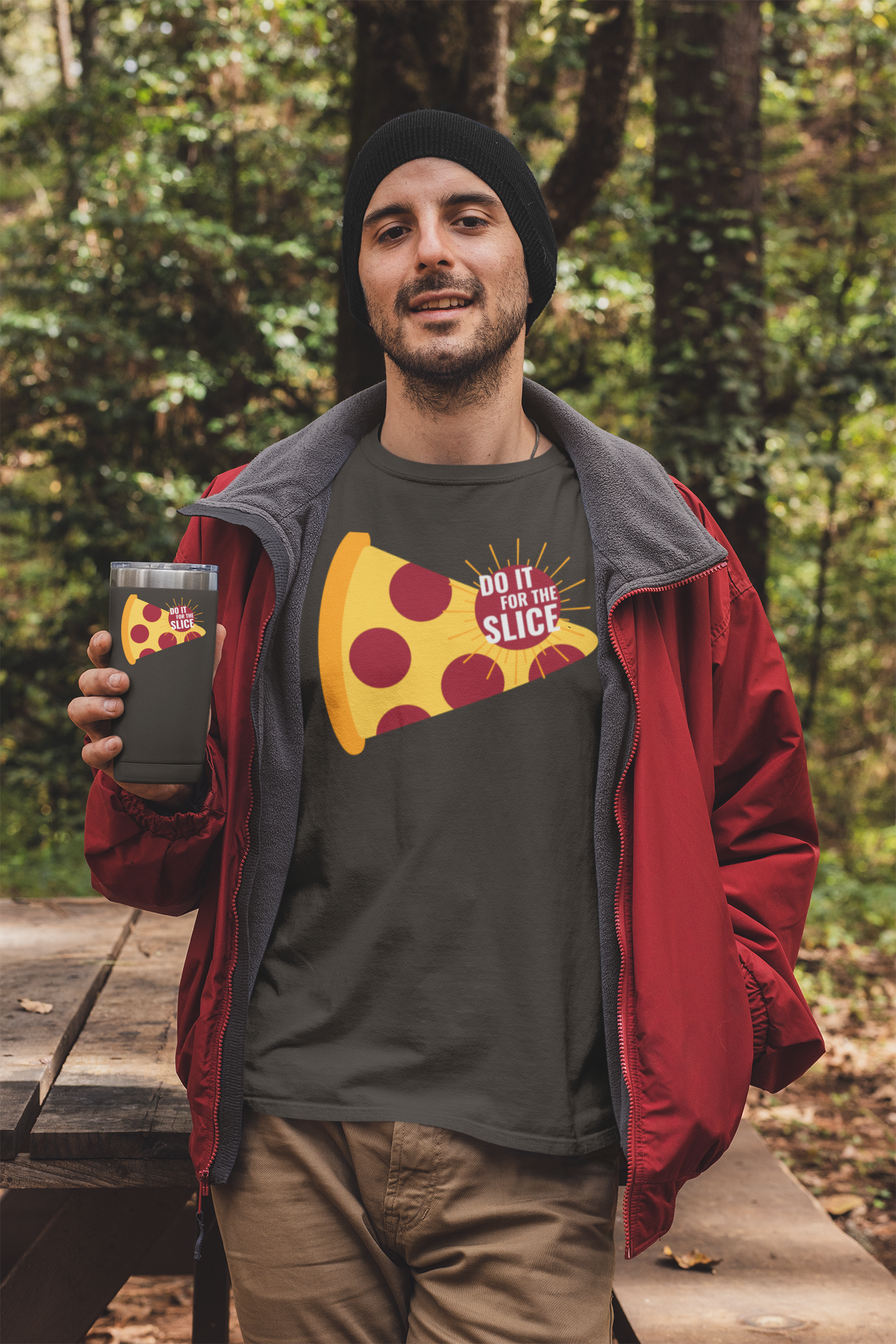 Do It For The Slice Short Sleeve Tee