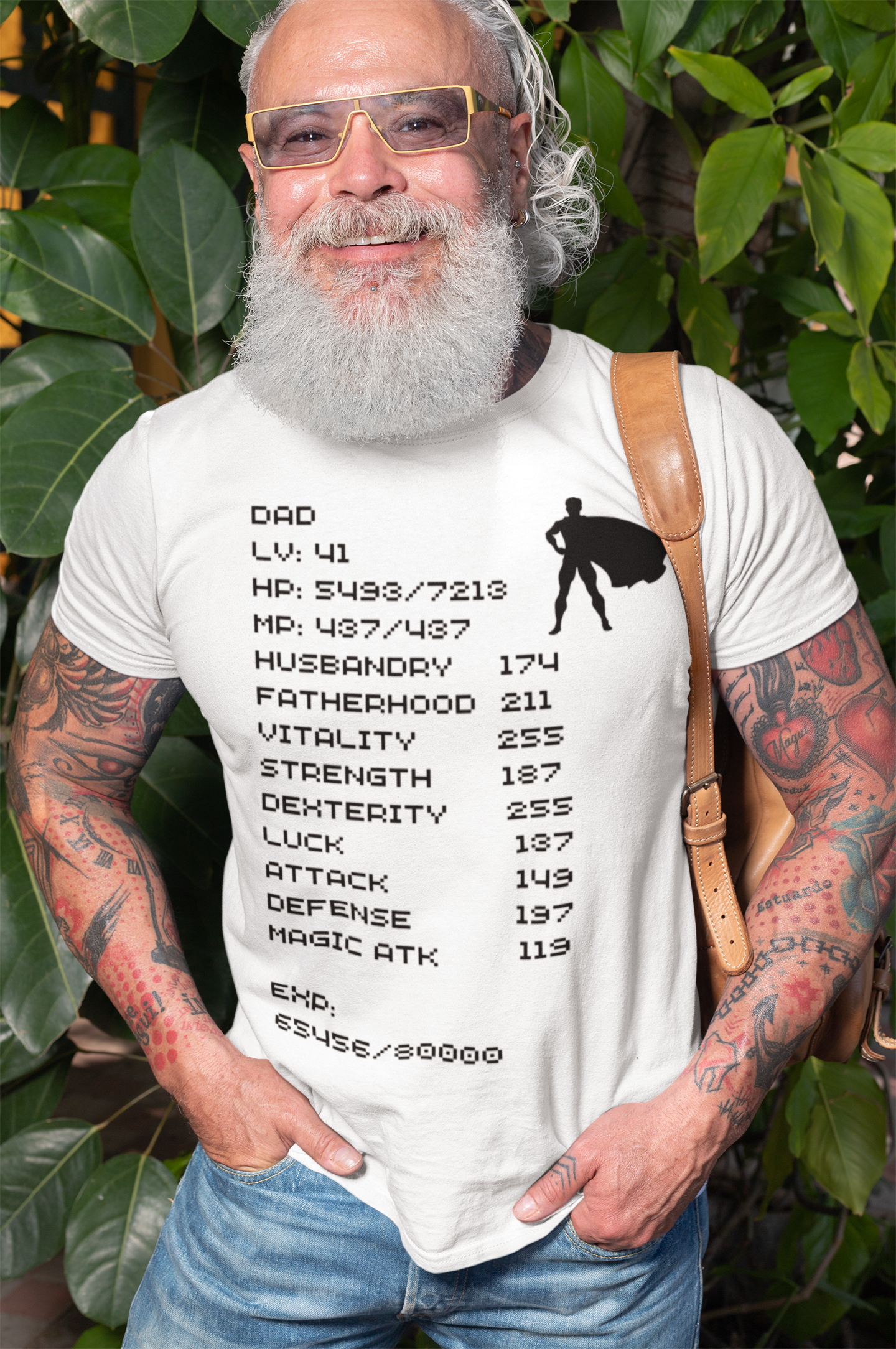 Dad Level 41 Short Sleeve Tee