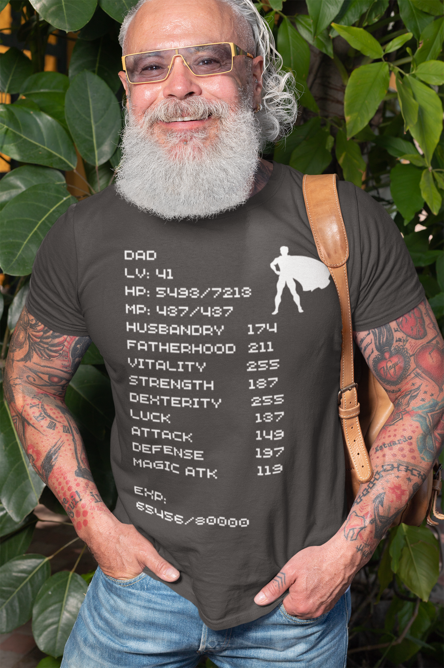 Dad Level 41 Short Sleeve Tee