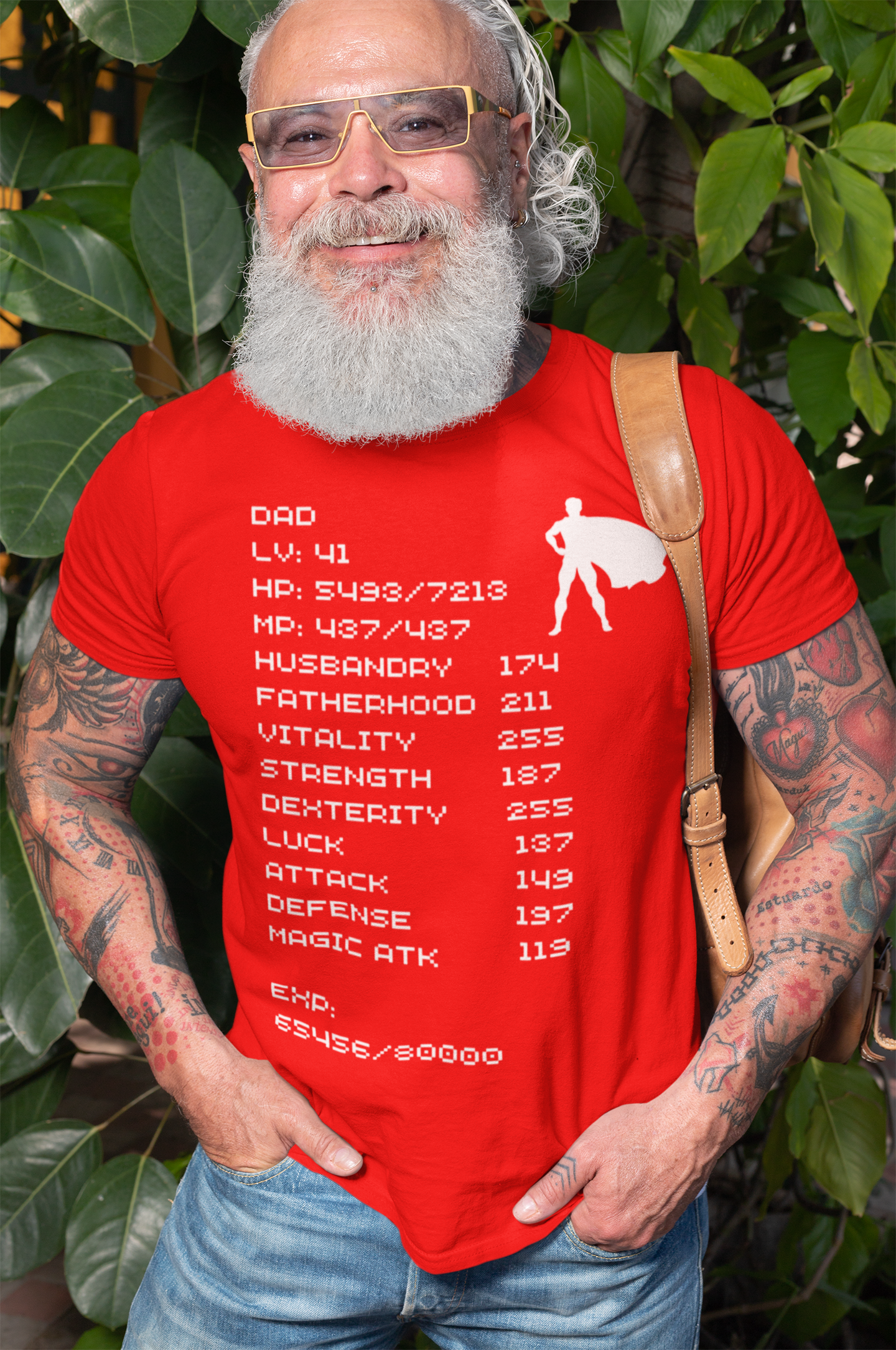 Dad Level 41 Short Sleeve Tee