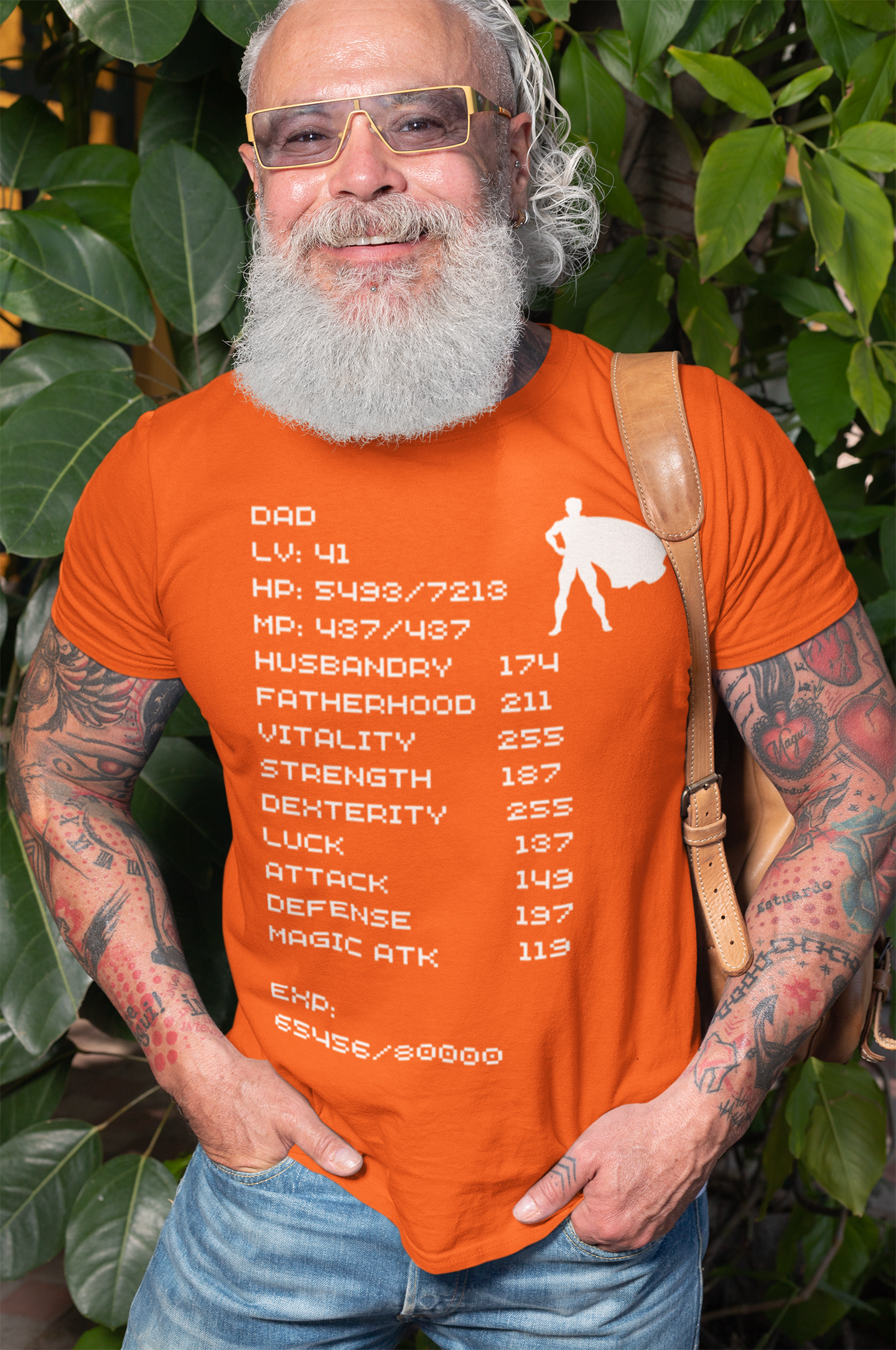 Dad Level 41 Short Sleeve Tee