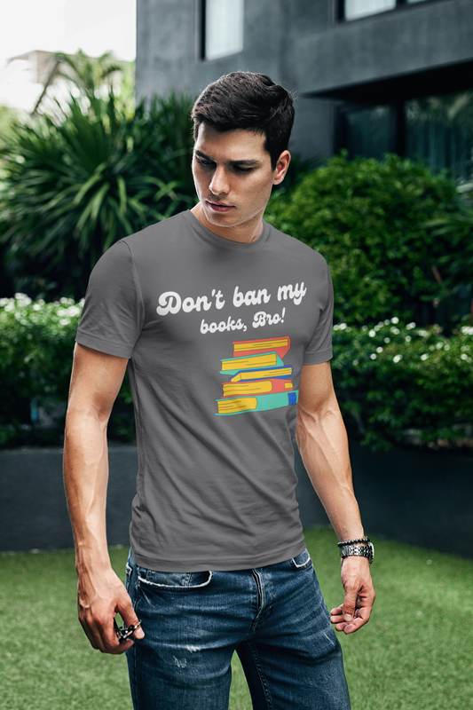 Don't Ban My Books Bro Unisex Jersey Short Sleeve Tee