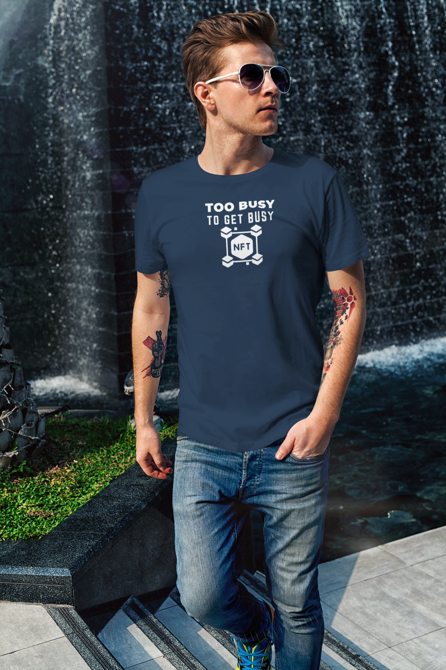 Too Busy To Get Busy Unisex Short Sleeve Tee