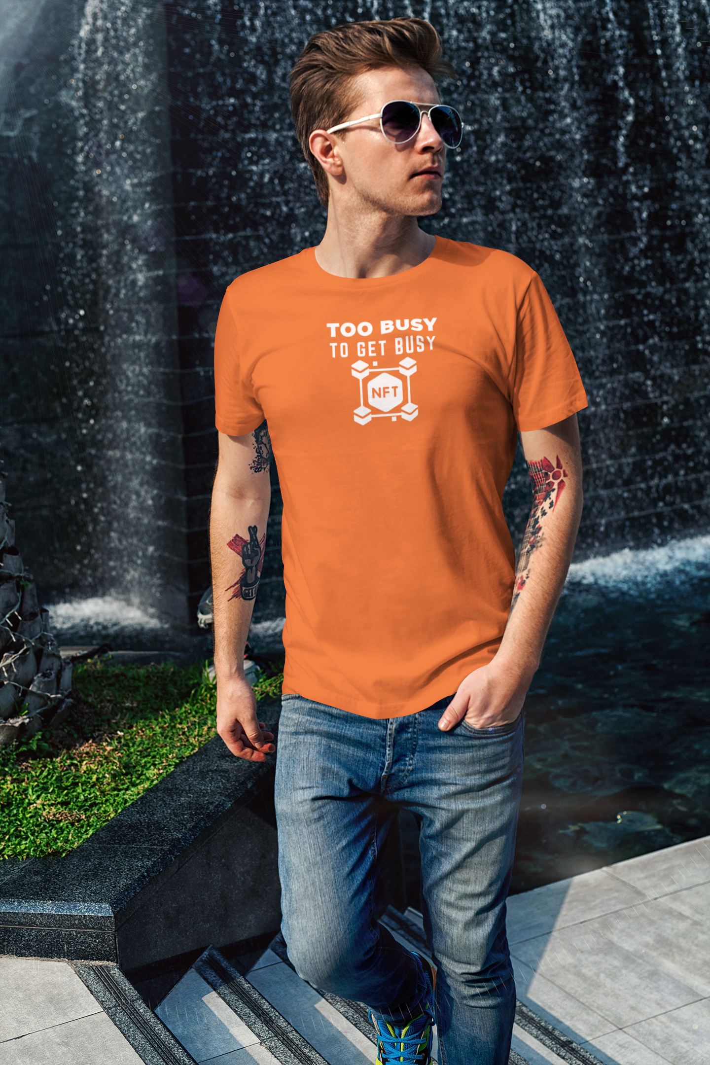 Too Busy To Get Busy Unisex Short Sleeve Tee