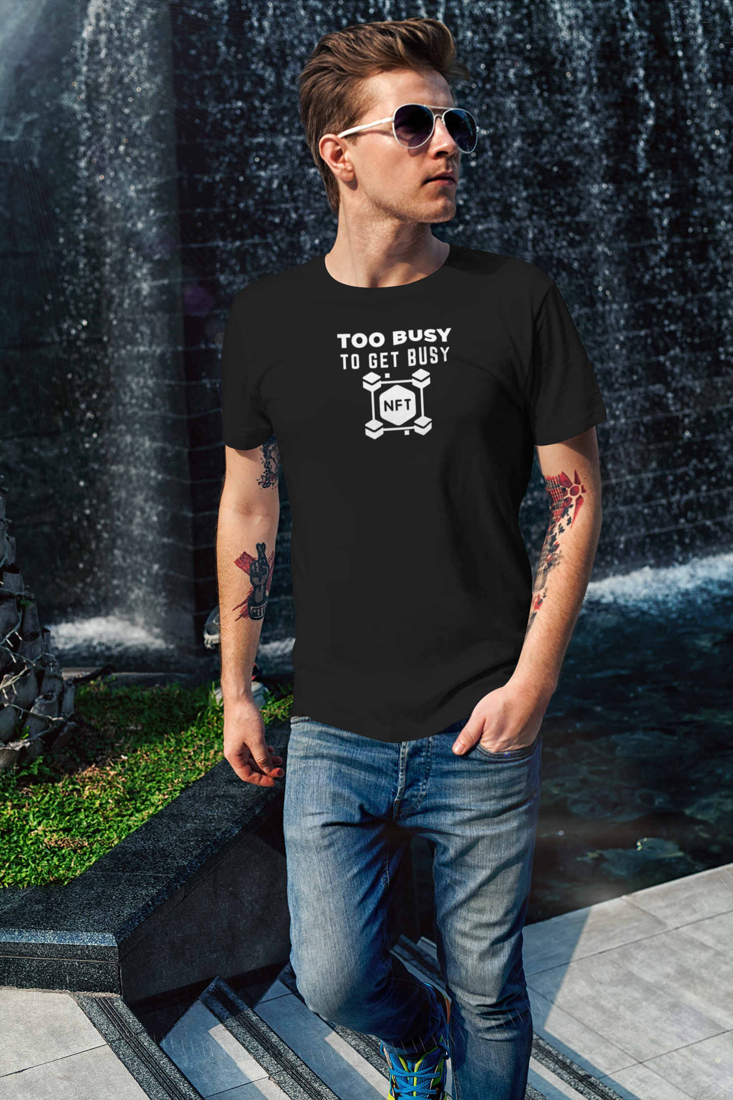 Too Busy To Get Busy Unisex Short Sleeve Tee