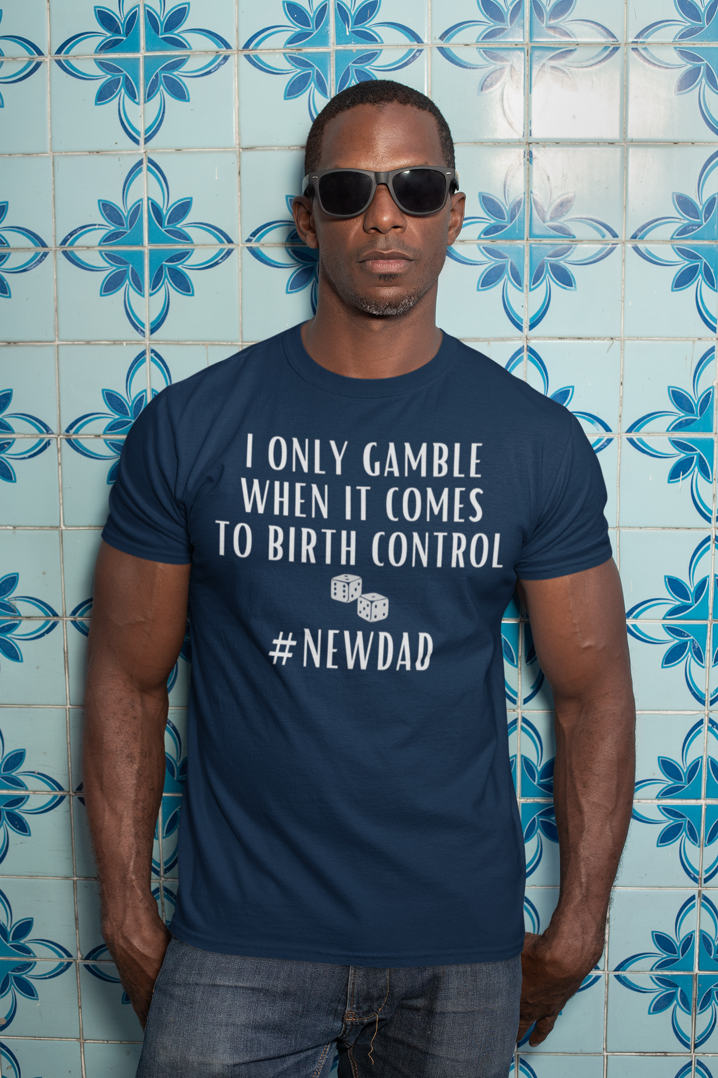 I Only Gamble When It Comes to Birth Control # New Dad Unisex Short Sleeve Tee