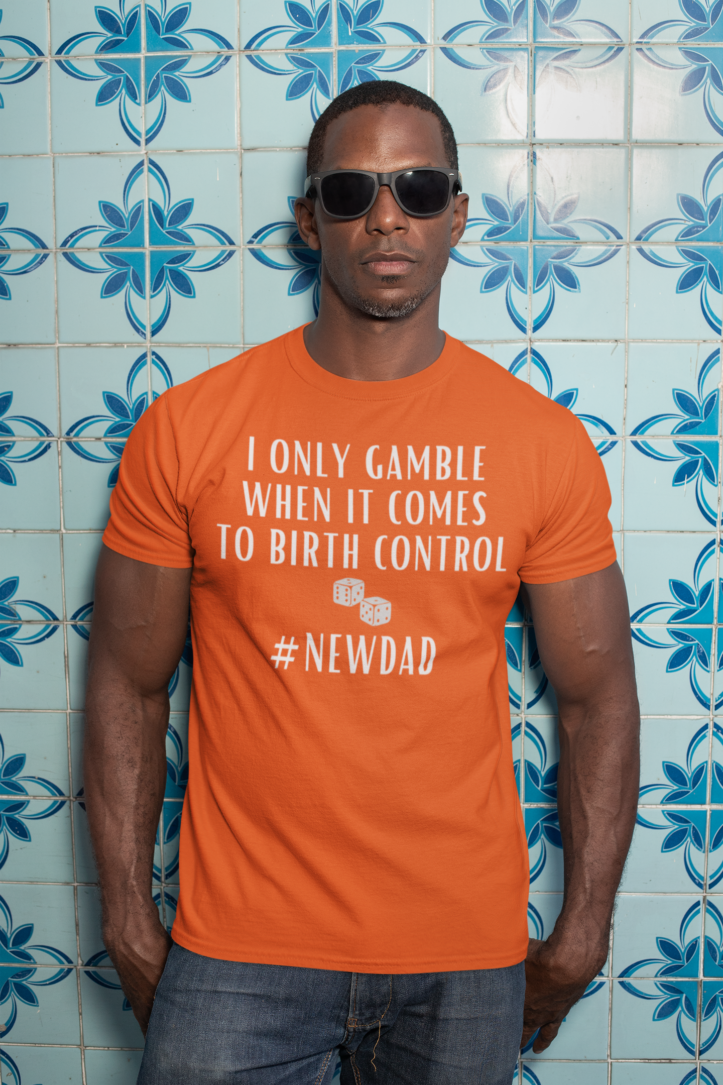 I Only Gamble When It Comes to Birth Control # New Dad Unisex Short Sleeve Tee