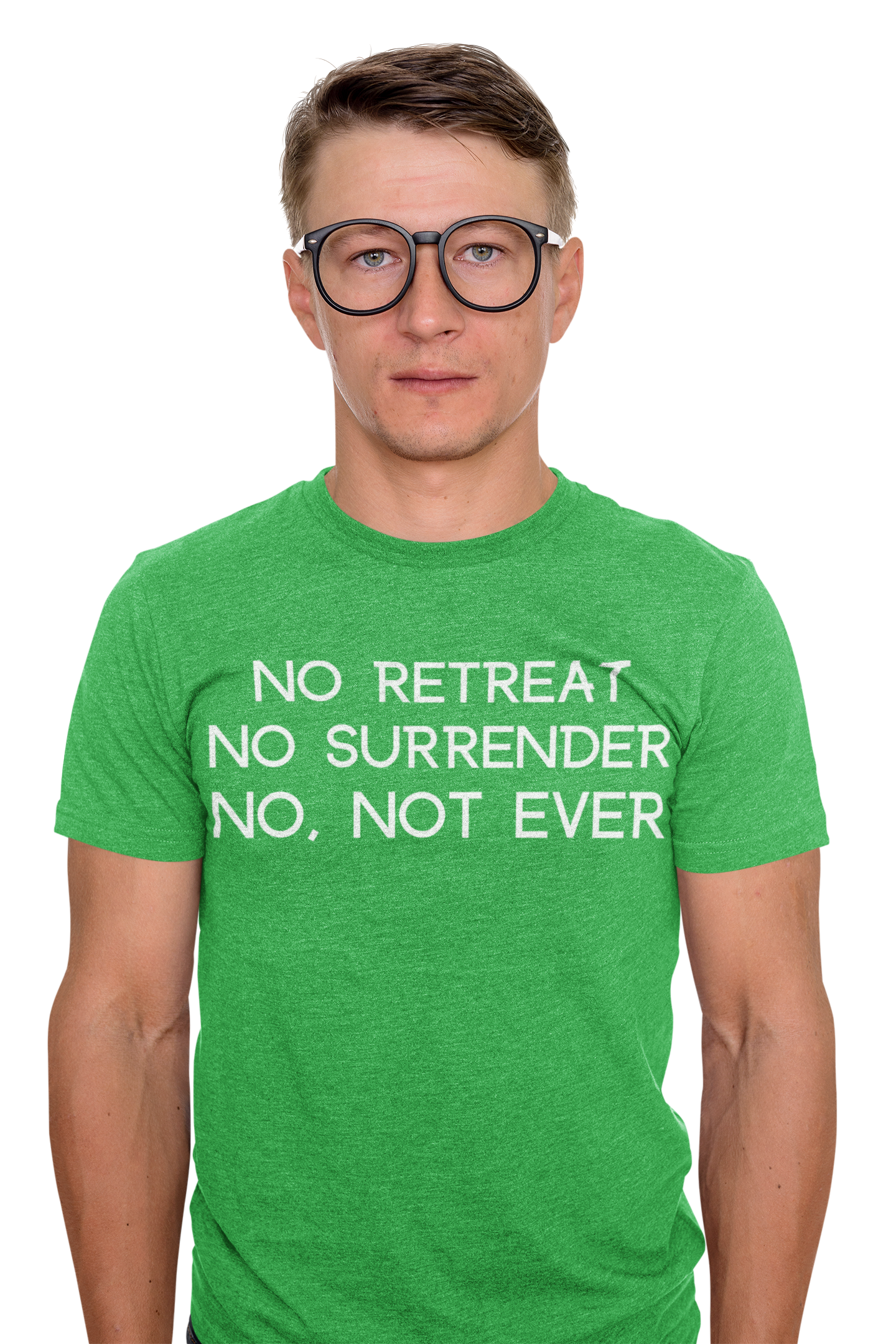 No Retreat No Surrender Unisex Short Sleeve Tee