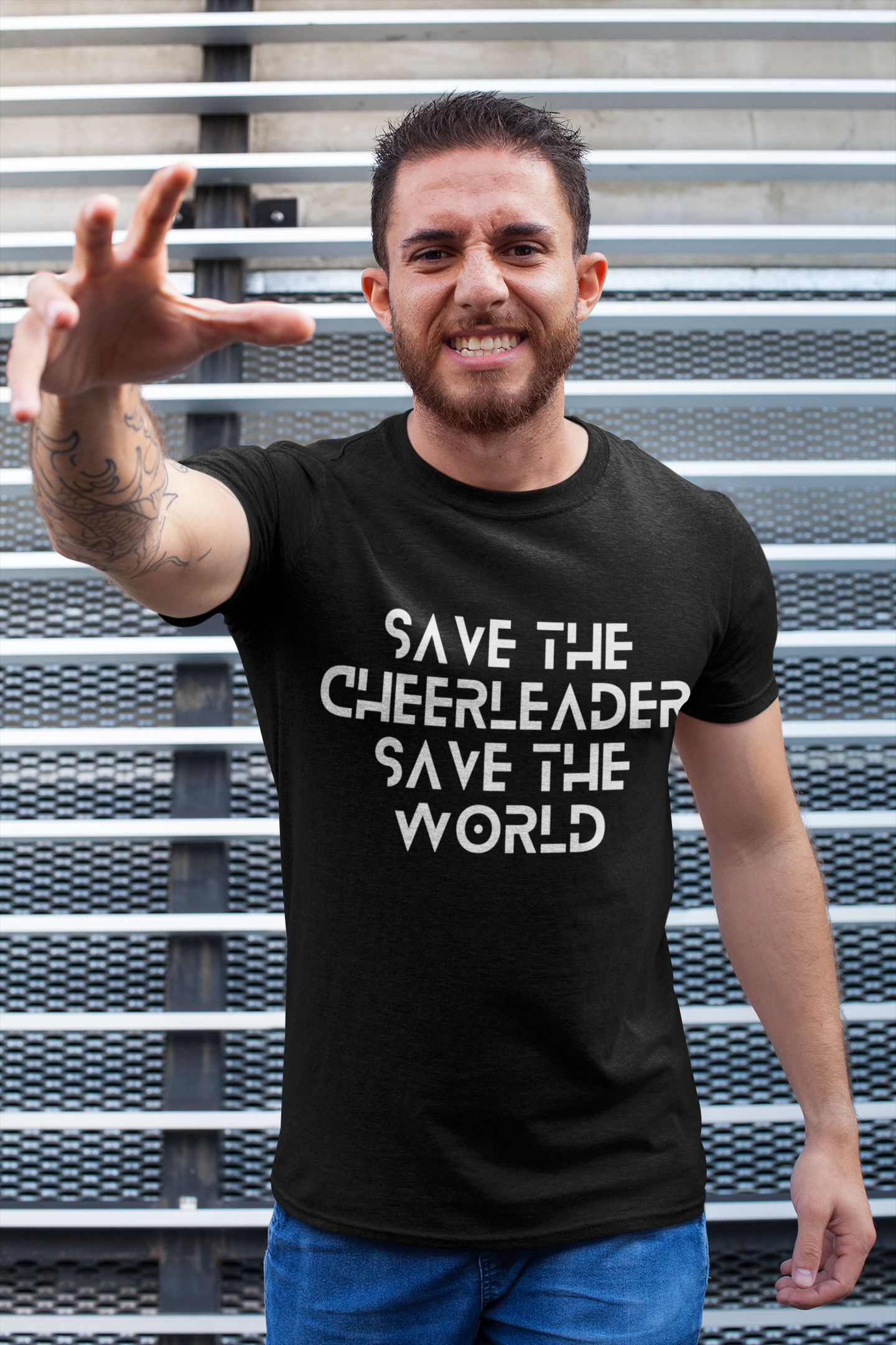 Save the Cheerleader Save the World Unisex Short Sleeve Tee