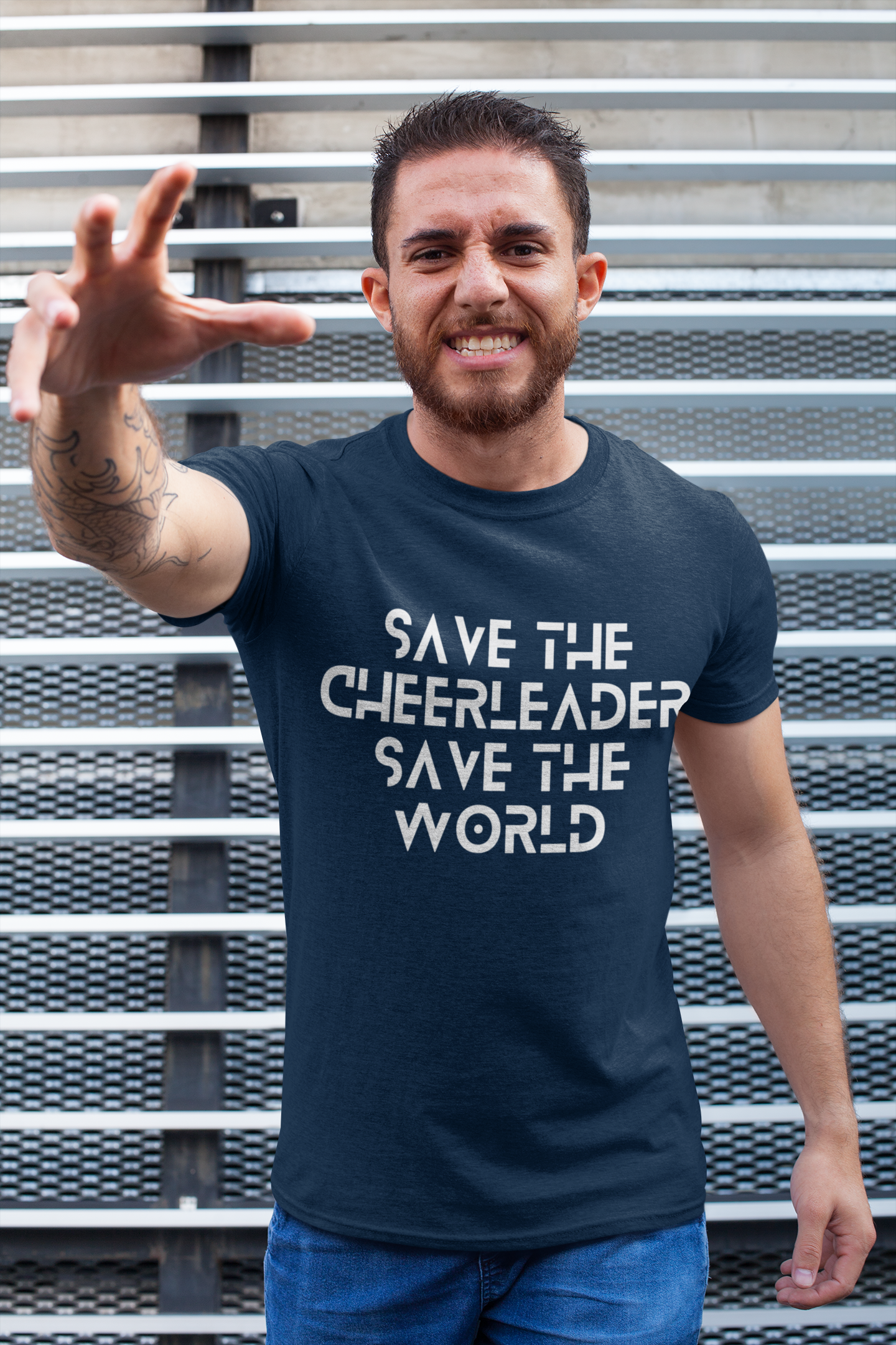 Save the Cheerleader Save the World Unisex Short Sleeve Tee