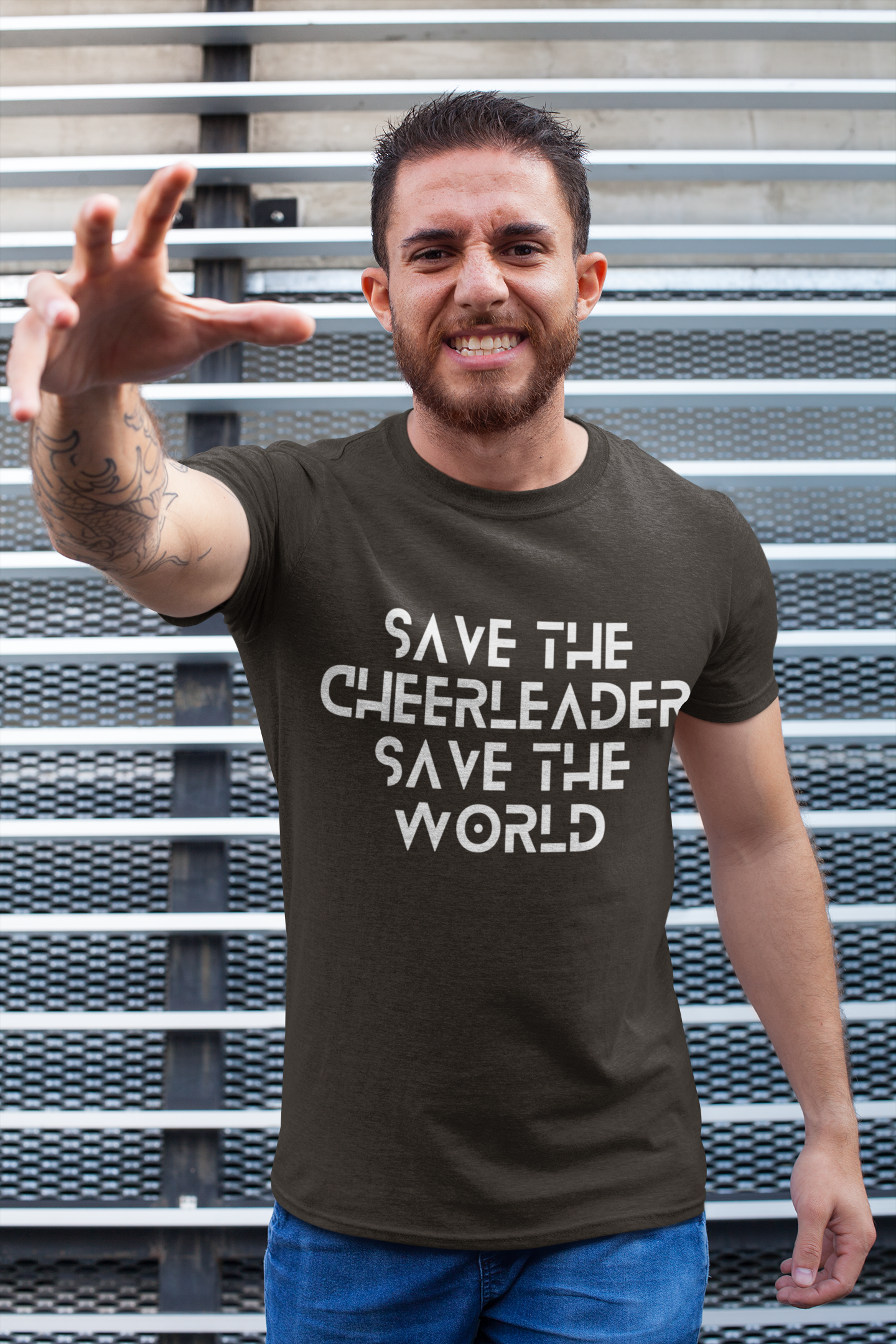 Save the Cheerleader Save the World Unisex Short Sleeve Tee