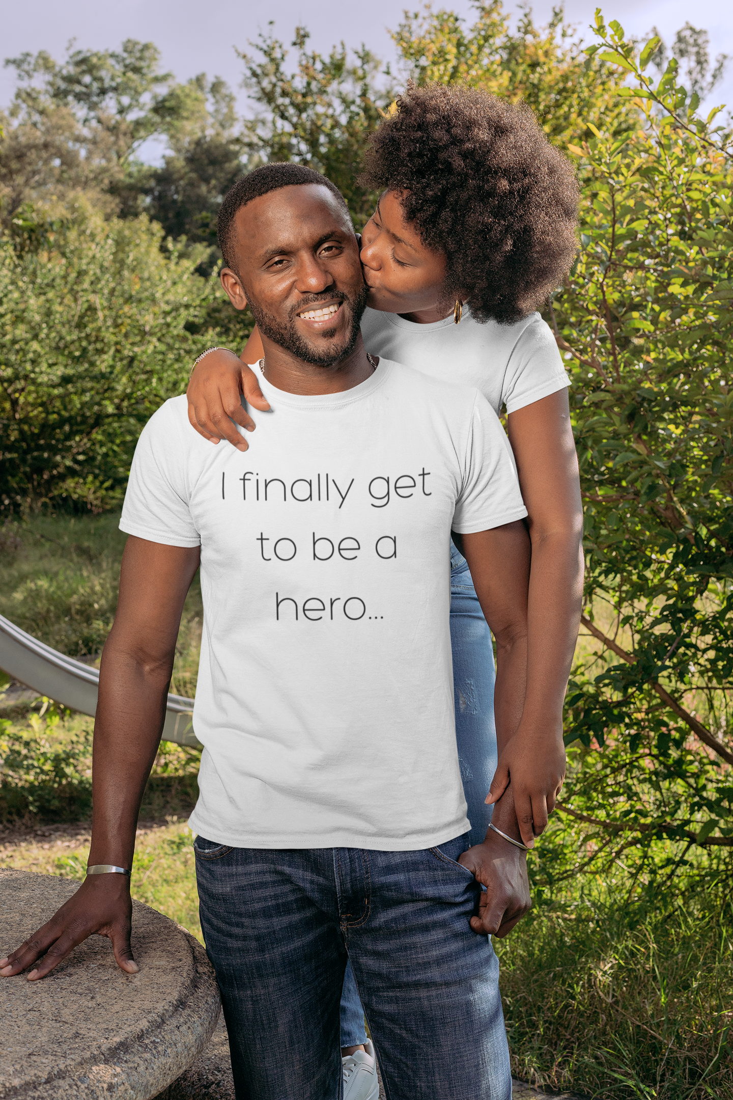 I Finally Get To Be A Hero Unisex Short Sleeve Tee